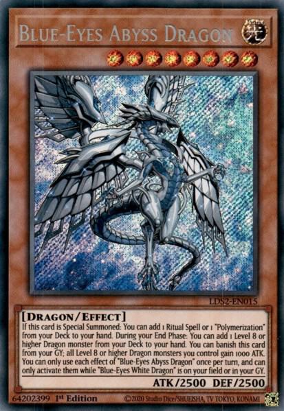 Blue-Eyes Abyss Dragon - Legendary Duelists: Season 2 LDS2-EN015