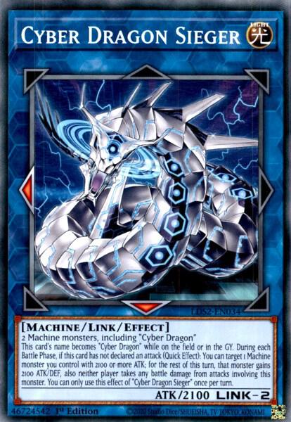 Cyber Dragon Sieger - Legendary Duelists: Season 2 LDS2-EN034