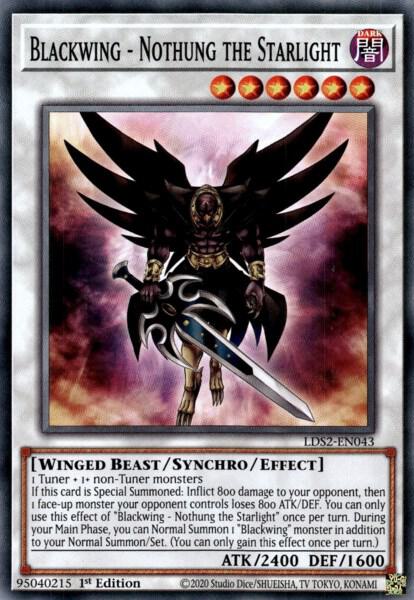 Blackwing - Nothung the Starlight - Legendary Duelists: Season 2 LDS2-EN043