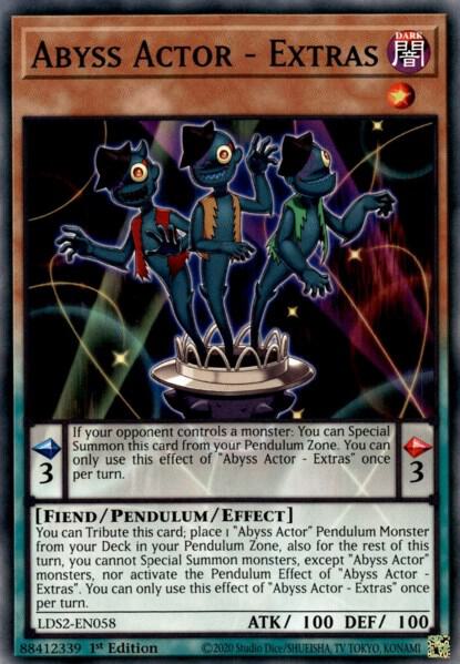Abyss Actor - Extras - Legendary Duelists: Season 2 LDS2-EN058