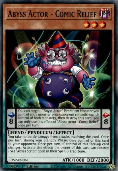Abyss Actor - Comic Relief - Legendary Duelists: Season 2 LDS2-EN061