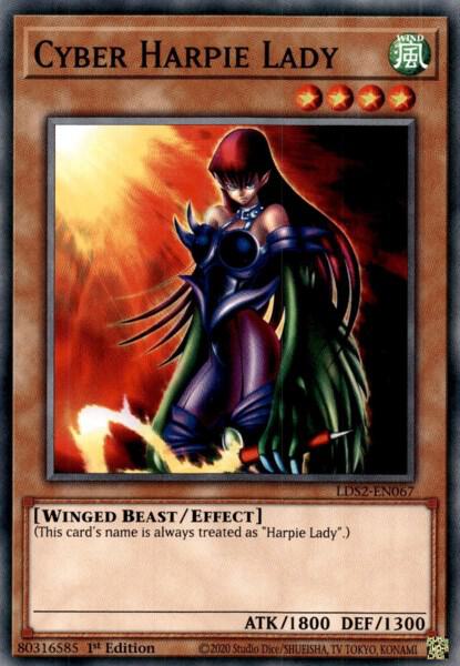 Cyber Harpie Lady - Legendary Duelists: Season 2 LDS2-EN067