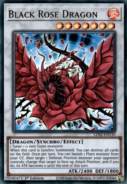 Black Rose Dragon - Legendary Duelists: Season 2 LDS2-EN110