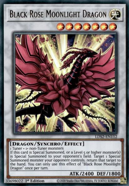 Black Rose Moonlight Dragon - Legendary Duelists: Season 2 LDS2-EN112