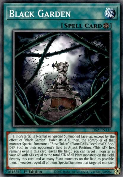 Black Garden - Legendary Duelists: Season 2 LDS2-EN116